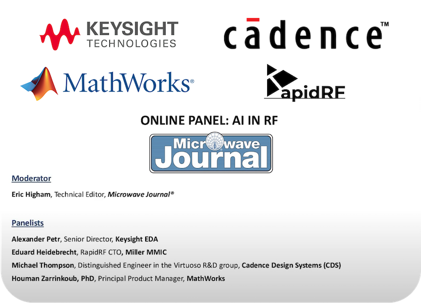 AI in RF Panel Discussion